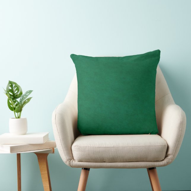 Oreiller vert Faux (Chaise)