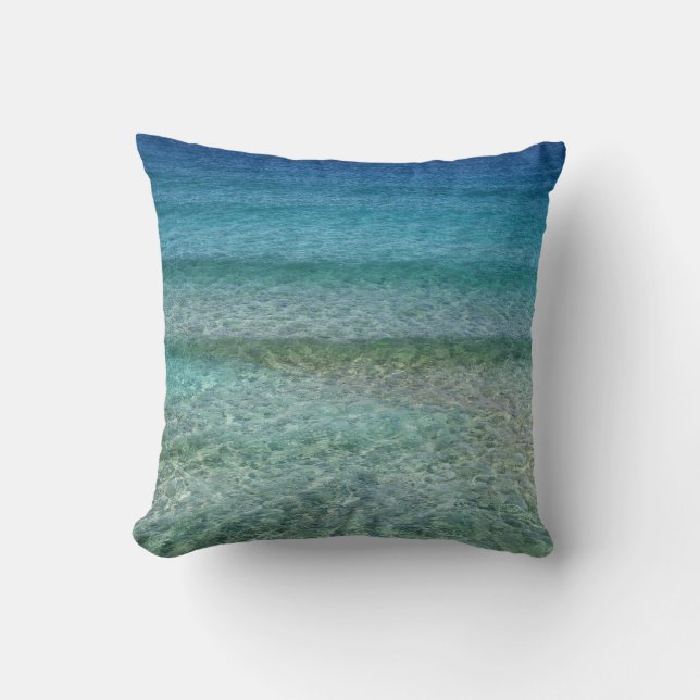 Oreillers à jet de vagues océaniques (Recto)