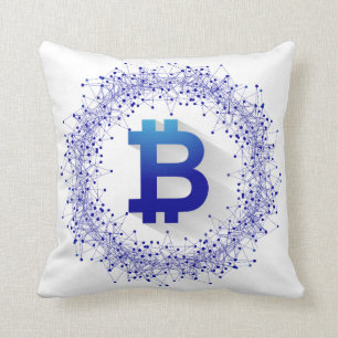 Oreillers à lancer de bitcoins