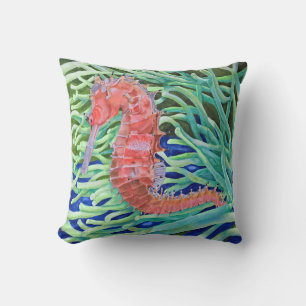 Oreillers à lancer de la reine rose