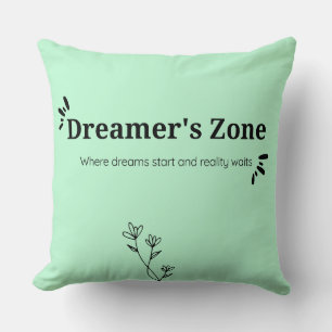 Oreillers à lancer de la zone de Dreamer Pastel mi