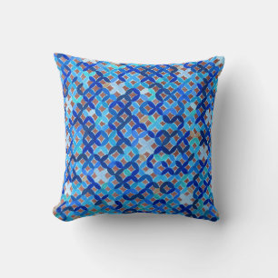 Oreillers à lancer de mosaïque méditerranéenne