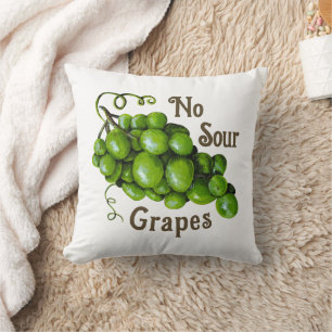 Oreillers à lancer de raisins