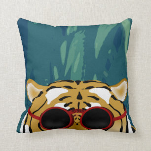 Oreillers à lancer de tigre