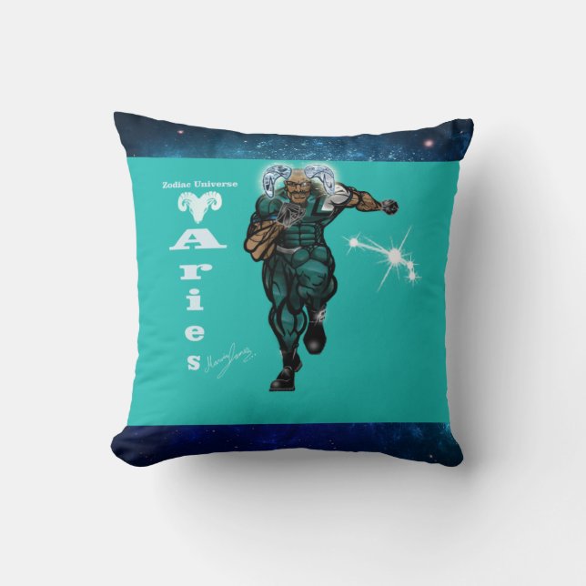Oreillers à lancer de Zodiac (Recto)