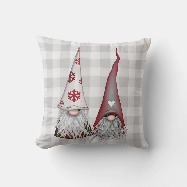 Oreillers à lancer des nanas scandinaves (Recto)