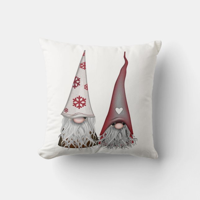 Oreillers à lancer des nanas scandinaves (Recto)
