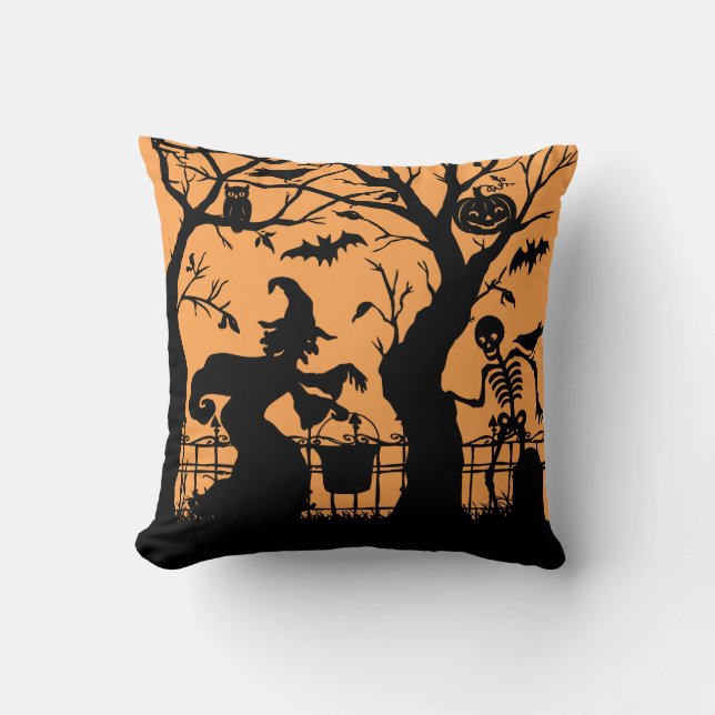 Oreillers à lancer d'Halloween (Recto)