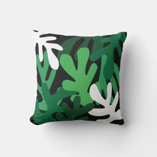 Oreillers à lancer Floral Matisse (Recto)