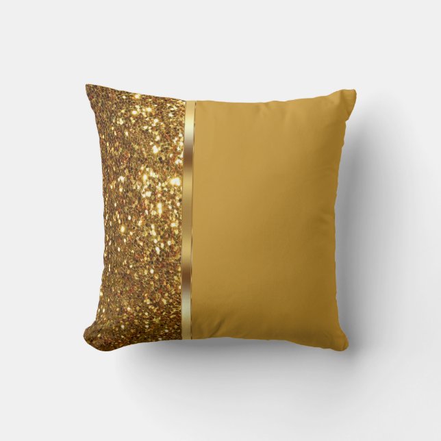 Oreillers à lancer Gold Diva (Recto)