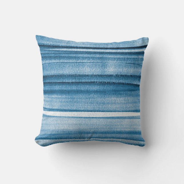 Oreillers à lancer Ombre de couleur bleu marine (Recto)