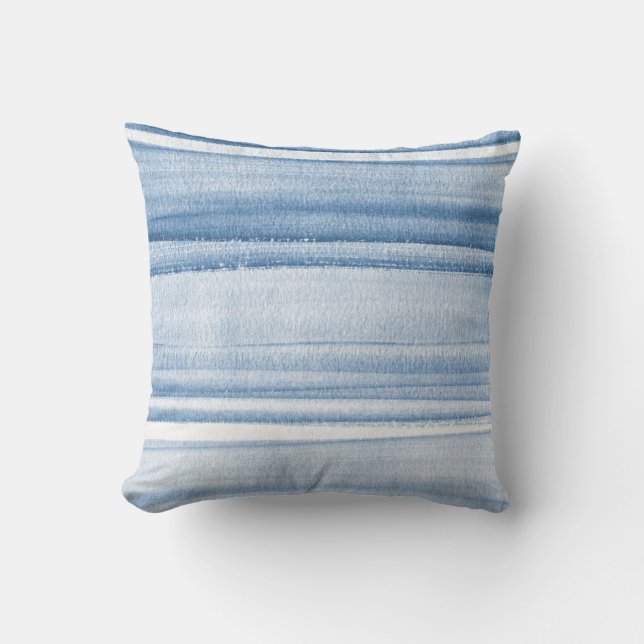 Oreillers à lancer Ombre de couleur bleu marine (Recto)