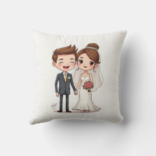 Oreillers d'anniversaire de mariage