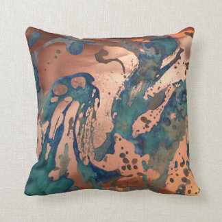 Oreillers de cuivre (huile) et de Patina