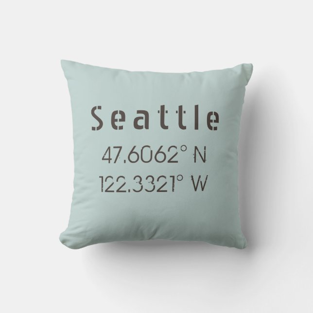 Oreillers de largage de la latitude de Seattle (Recto)