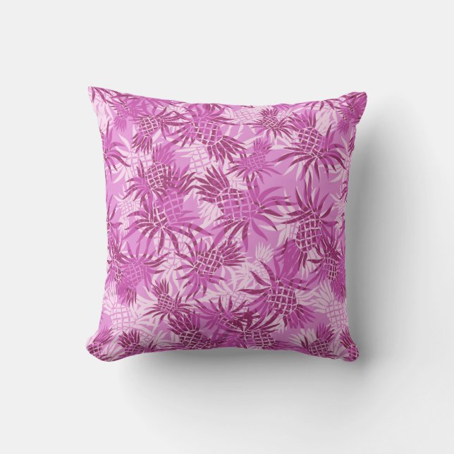 Oreillers décoratifs Camouflage Ananas Hawaïen (Recto)
