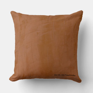 Oreillers jetés à motif Faux Finish Tangerine