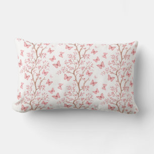 Oreillers Lombaires Papillons Et Fleurs