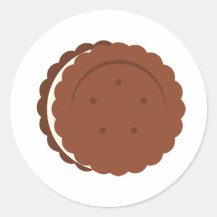 Oreo Cookie Classic Round Sticker