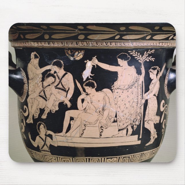Orestes as a Suppliant at the Shrine of Apollo in Mouse Pad (Front)