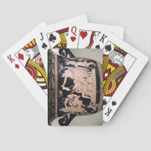 Orestes as a Suppliant at the Shrine of Apollo in Playing Cards