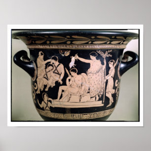 Orestes as a Suppliant at the Shrine of Apollo in Poster