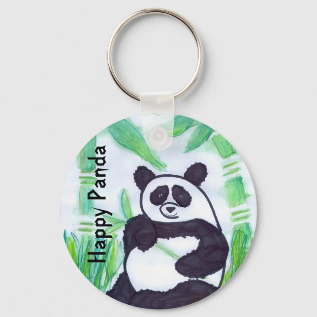 Orestes Overlingaites Panda, Happy Panda Keychain (Front)