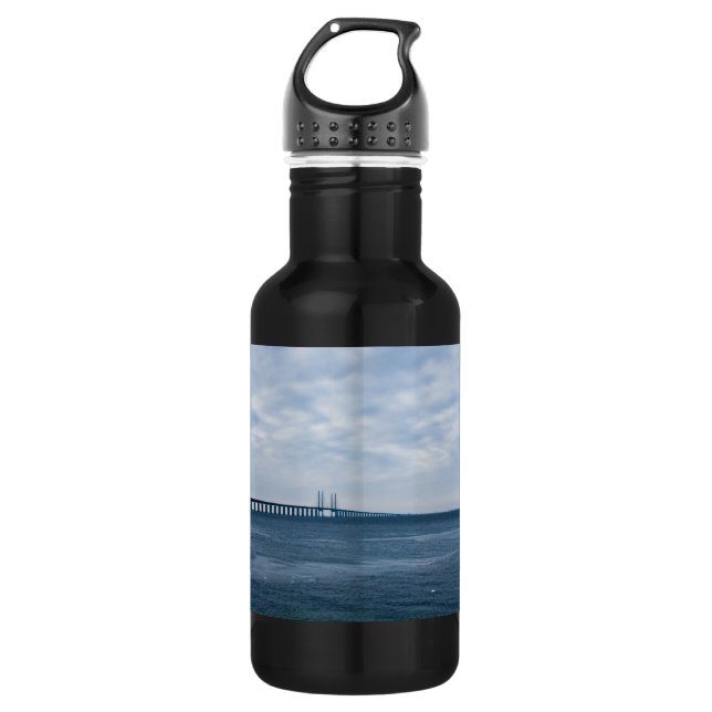 Oresund Bridge 532 Ml Water Bottle (Front)