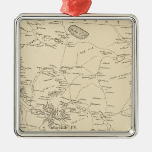 Orford, Grafton Co Metal Ornament