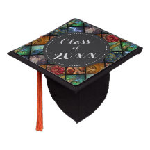 "Orgaenica" Custom Graduation Cap Topper
