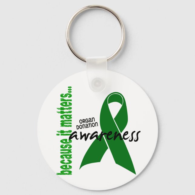 Organ Donation Awareness Keychain (Front)