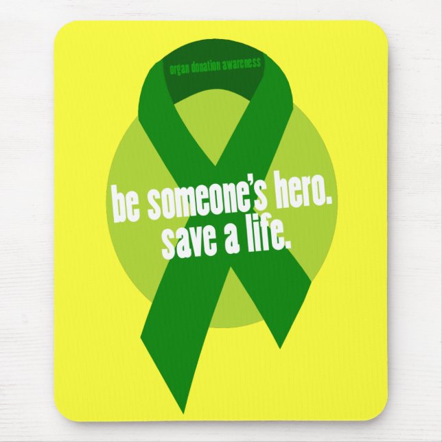 Organ Donation Awareness Mousepads (Front)