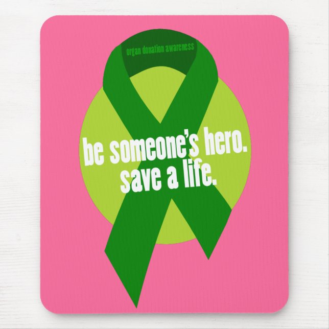 Organ Donation Awareness Mousepads (Front)