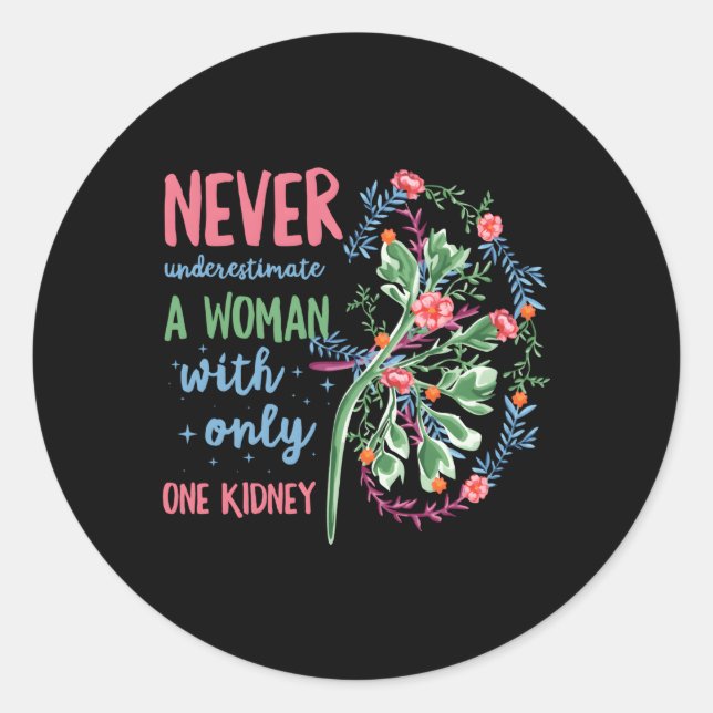 Organ Donation For Your Ney Donor Classic Round Sticker (Front)