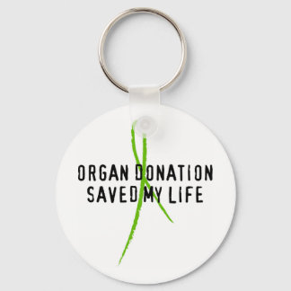 Organ Donation Saved My Life Keychain