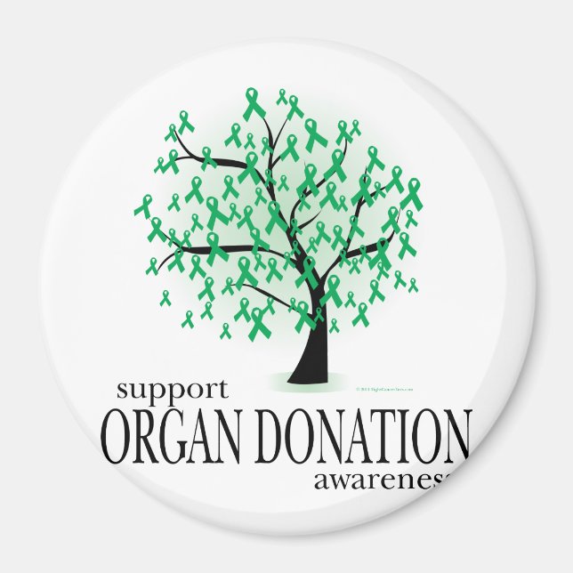 Organ Donation Tree Magnet (Front)