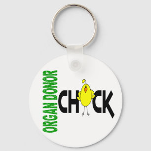 Organ Donor Chick 1 Keychain