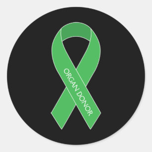 Organ Donor Classic Round Sticker
