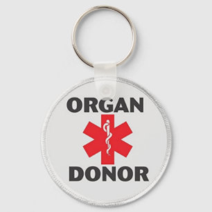 Organ Donor Keychain
