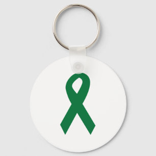 Organ Donor Ribbon Keychain