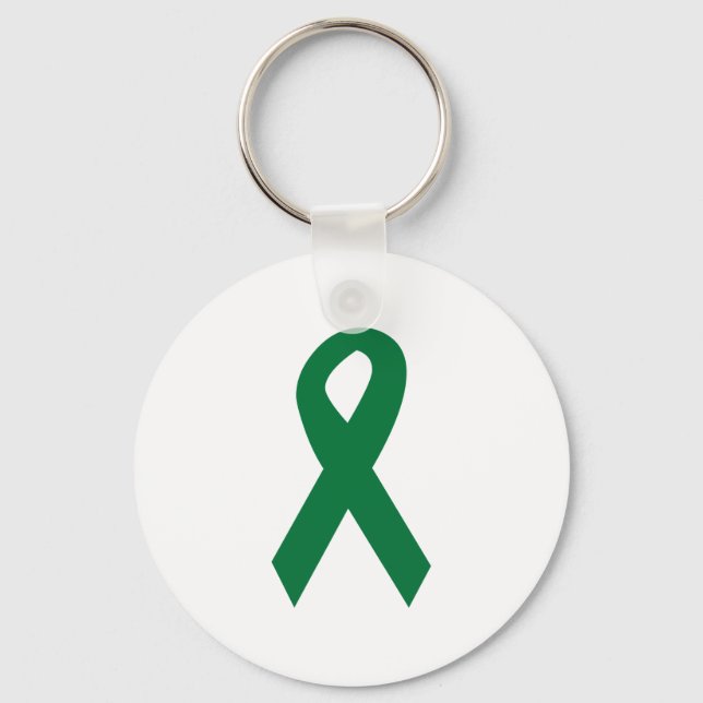 Organ Donor Ribbon Keychain (Front)