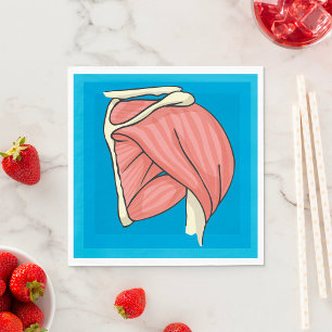 Organ Illustration Napkin