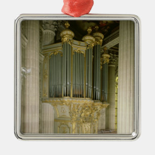 Organ in the chapel metal ornament