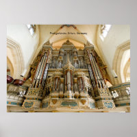 Organ in the Predigerkirche, Erfurt, Germany