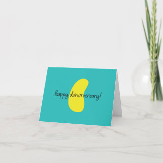 Organ Kidney Happy Donorversary Notecard