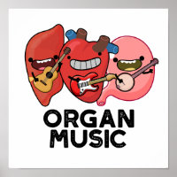 Organ Music Funny Anatomy Body Parts Pun 