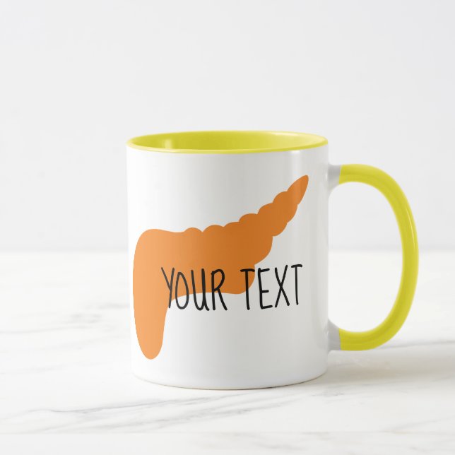 Organ Pancreas | Customizable Mug (Right)