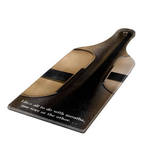 Organ pipe mouths cutting board