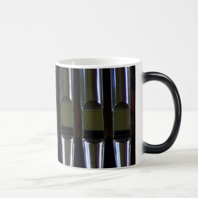 Organ Pipes Detail Magic Mug (Right)