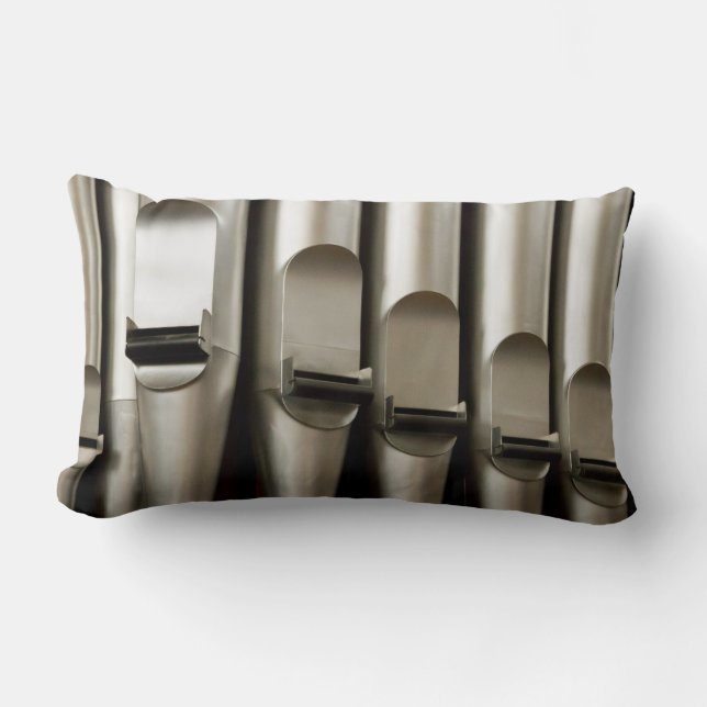 Organ pipes lumbar pillow (Front)